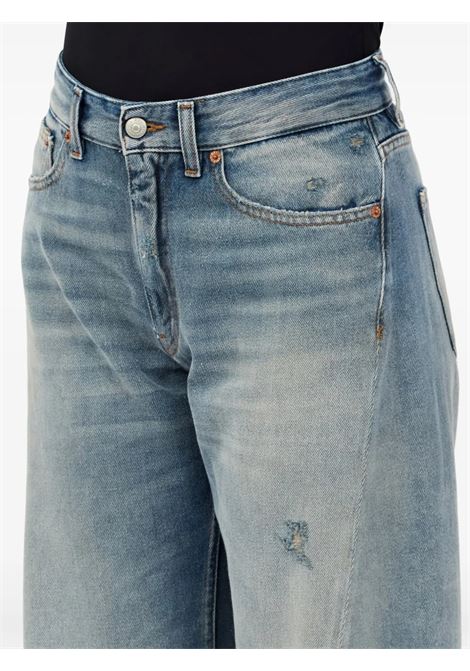 distressed jeans woman blue MM6 MAISON MARGIELA | S52LA0238 M30017994